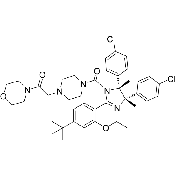 p53 and MDM2 proteins-interaction-inhibitor chiral 939981-37-0